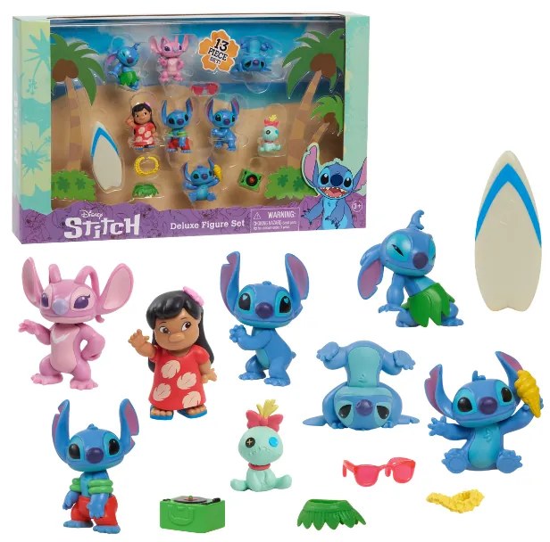 Stitch Deluxe figurák szett