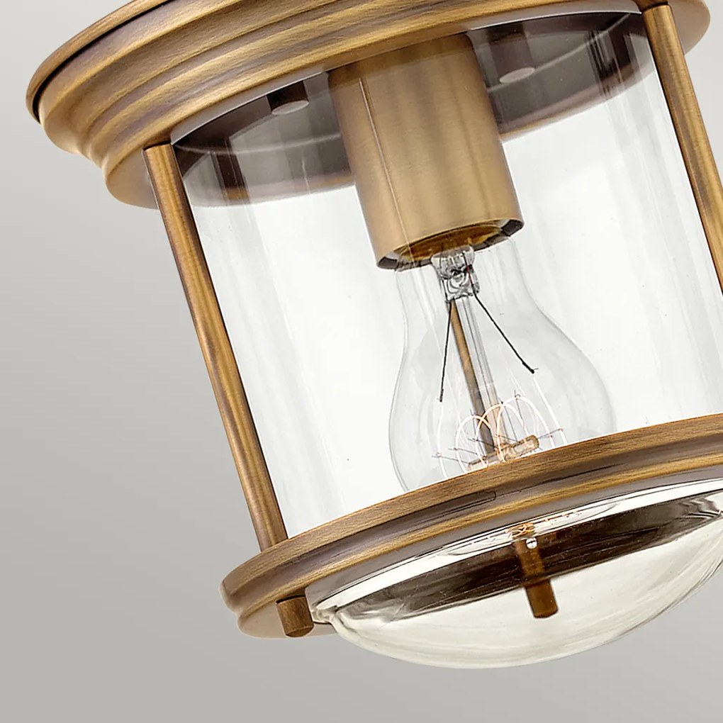 Quintiesse HADRIAN QN-HADRIAN-MINI-F-BR-CLEAR Süllyesztett mennyezeti lámpa 1x60W/E27 IP44