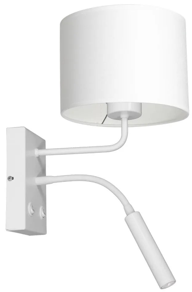 Luminex Fali lámpa ARDEN 1xE27/60W+1xG9/8W/230V fehér 3423
