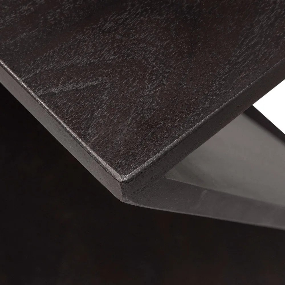 Akácfa tárolóasztal 41x41 cm Ikem – WOOOD