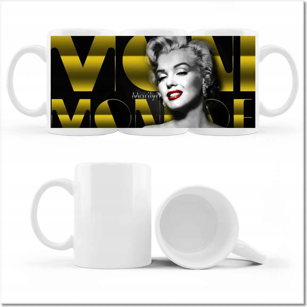 Fotó bögre Monroe Modell Színésznő