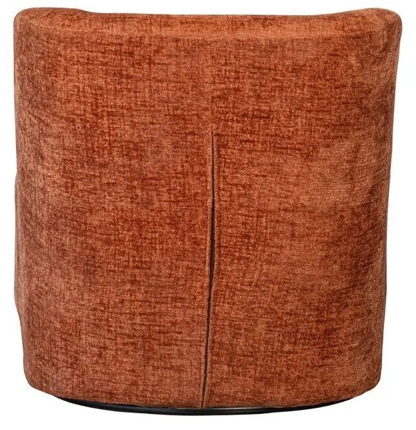 Narancssárga bársony fotel Atty – WOOOD