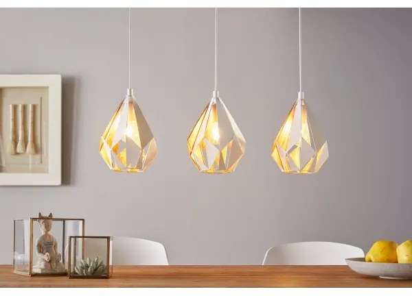 Eglo 43002 - Csillár zsinóron CARLTON 3xE27/60W/230V