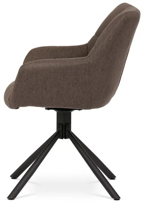 Barna Étkezőszék Sima Szövettel. HC-532 BR2