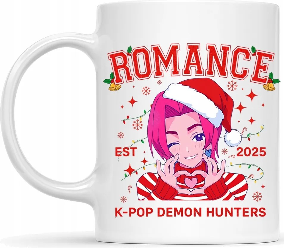 Karácsonyi bögre Huntrix Romance Karácsonyi ajándék