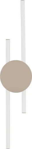 Eglo 902126 - VENTICELLO LED fali lámpa LED/20W/230V + LED/0,91W bézs