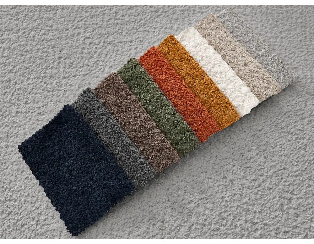 Világosszürke buklé fotel Giorgia – Bobochic Paris