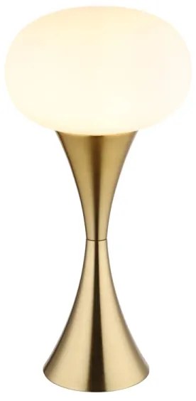 Globo 21027M - Asztali lámpa LULA 1xE14/25W/230V aranyszínű