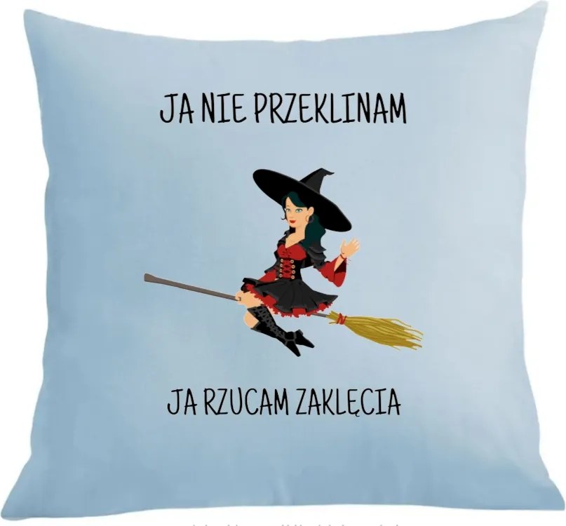 Párna párnahuzat Nem káromkodom Varázslatokat dobok
