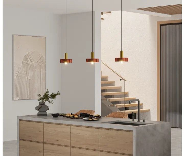 Lámpa Mennyezeti lámpatest SELVIA 2 ,3208, AC220-240V,50/60Hz,1*E27,IP20,12CMX19CM,egyes, arany