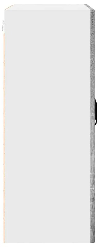 Fali konyhaszekrény Szürke Sonoma 60 x 31 x 80 cm Faanyag