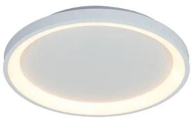 Brilagi - Dimmelhető LED mennyezeti lámpa FALCON SLIM LED/42W/230V átm. 50 cm fehér + távirányító