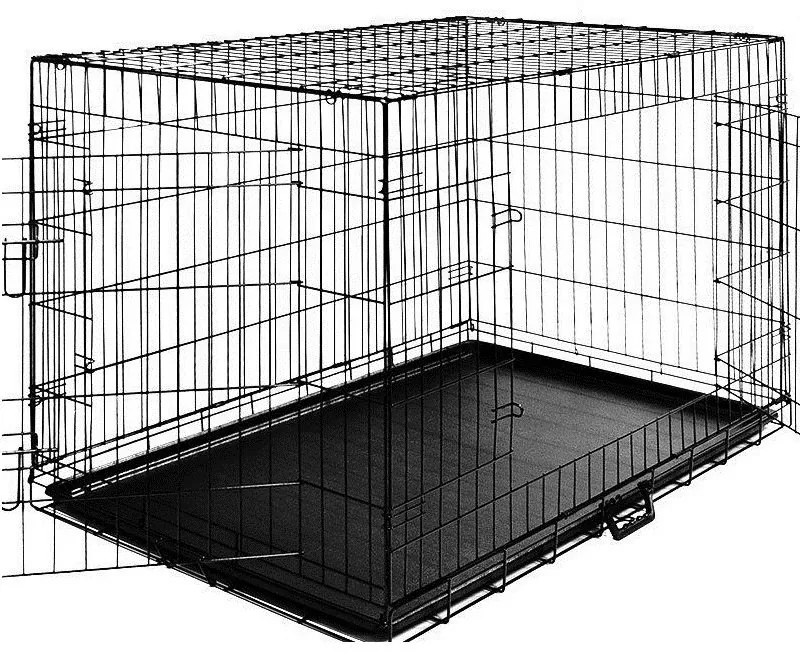 Összecsukható szobakennel 90x56x63 cm - L