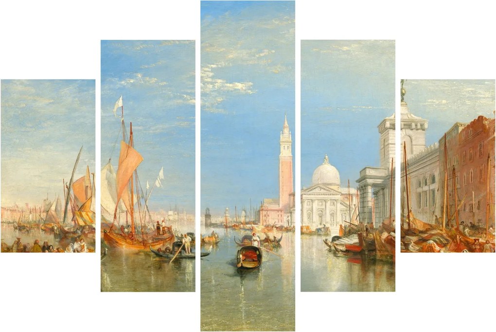 Kép - Joseph Mallord William Turner, Venice the Dogana and San Giorgio Maggiore, reprodukciók (150x105 cm)