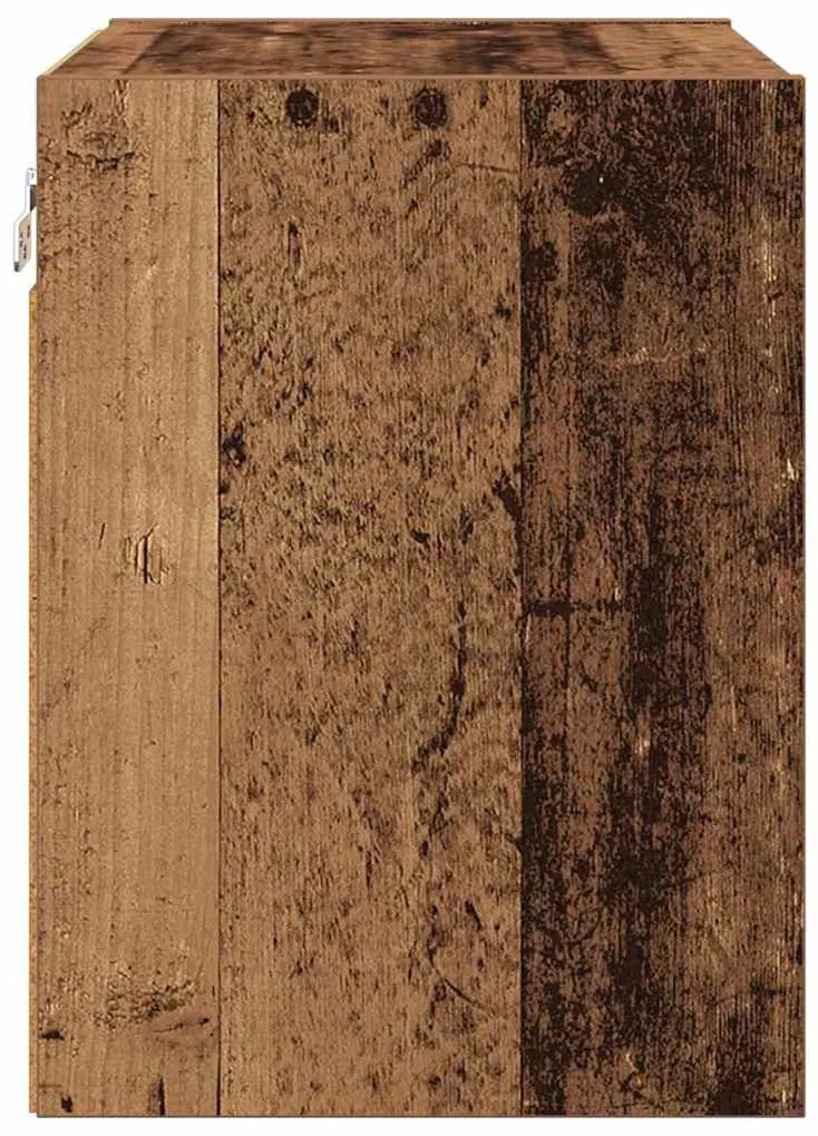 Függő szekrény polcokkal Riga Öreg fa 40 x 29,5 x 40 cm Faanyag