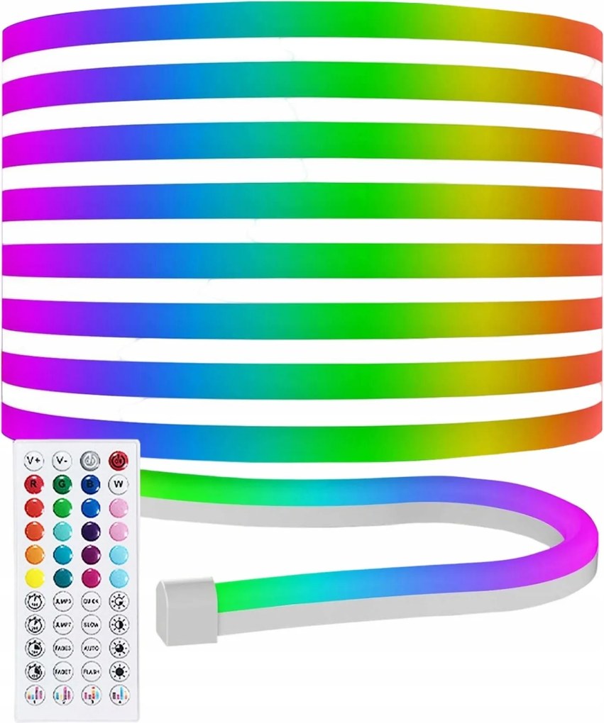 Színes Led fénycsík távirányítóval, nagyon erős