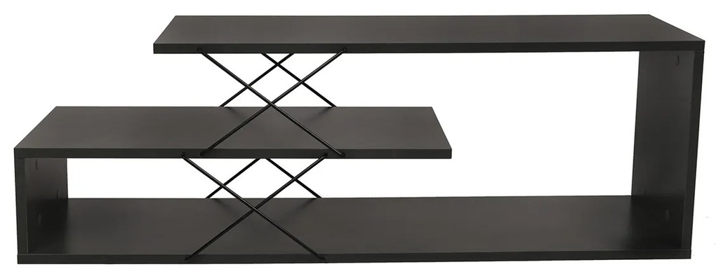 TV asztal Zigzag antracit