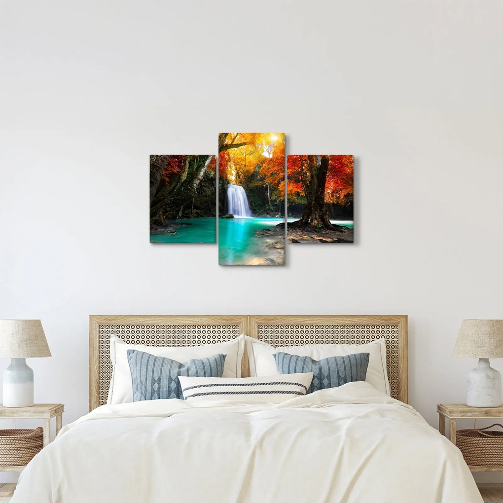 Kép - Smaragd lagúna (90x60 cm)