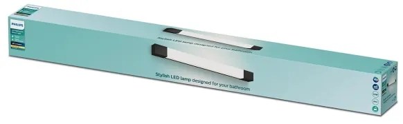 Philips - Fürdőszobai tükörmegvilágító ROVER LED/10W/230V IP44 fekete