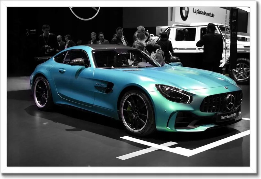 Poszterek keretben 60x40 Mercedes Amg