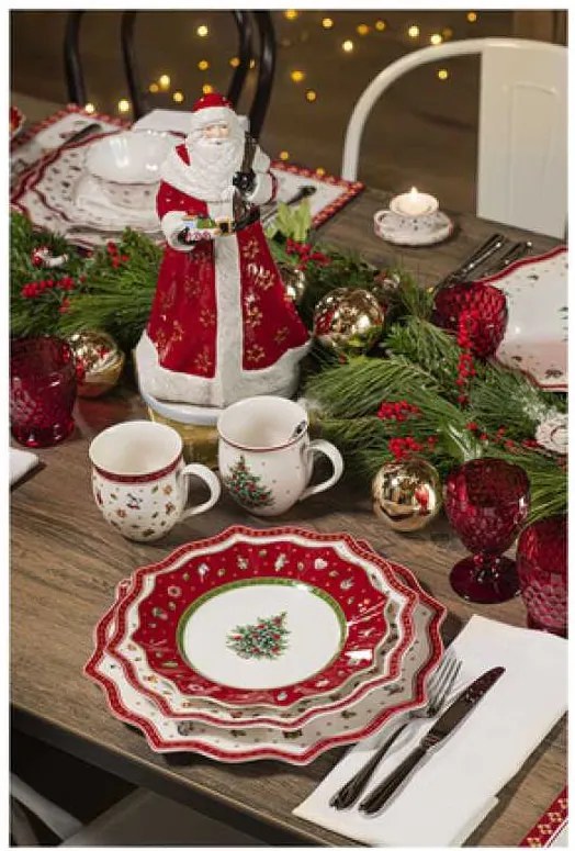 Desszert tányér, piros, átmérő 24 cm, Toy's Delight kollekció - Villeroy & Boch