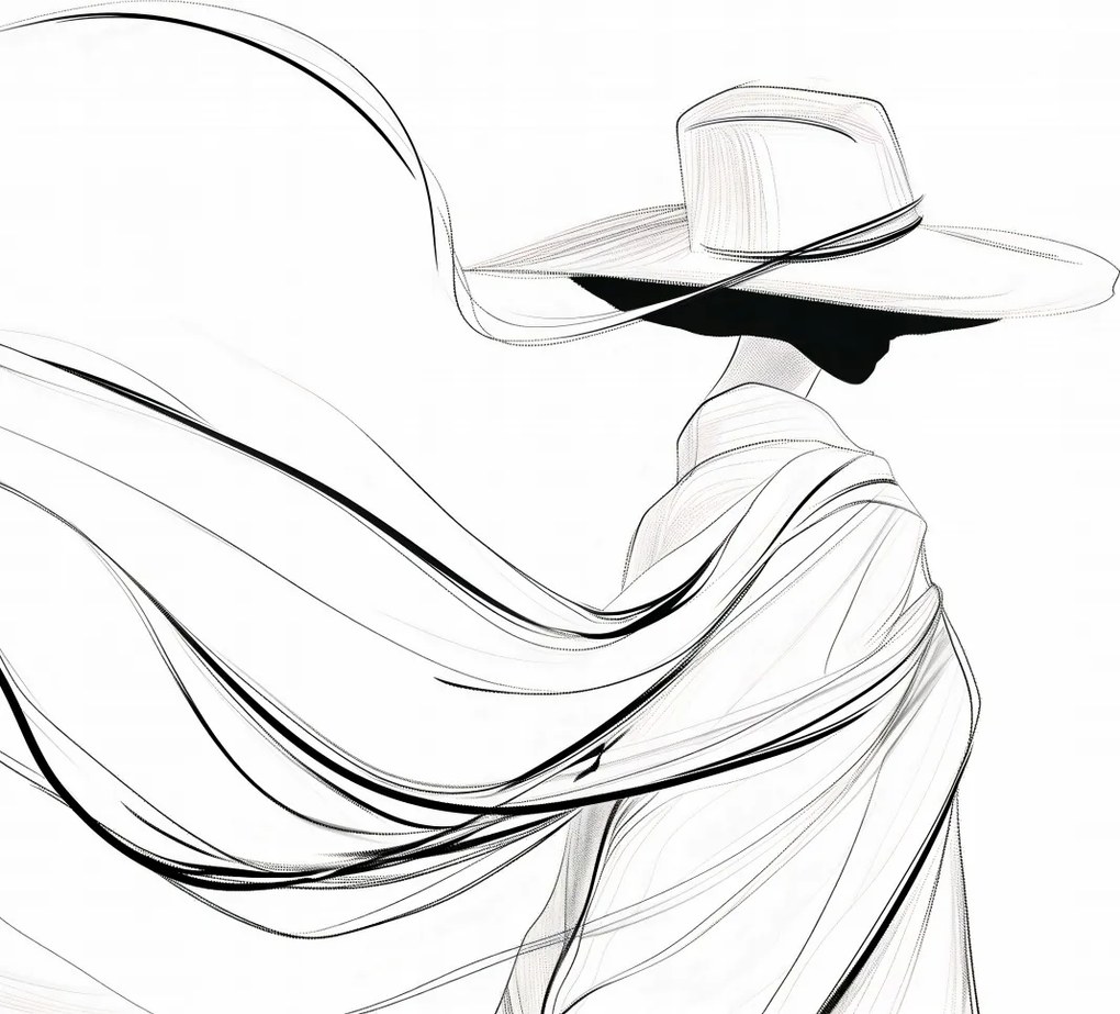 Poszter 90x90cm Eltűntél a sarkon túl