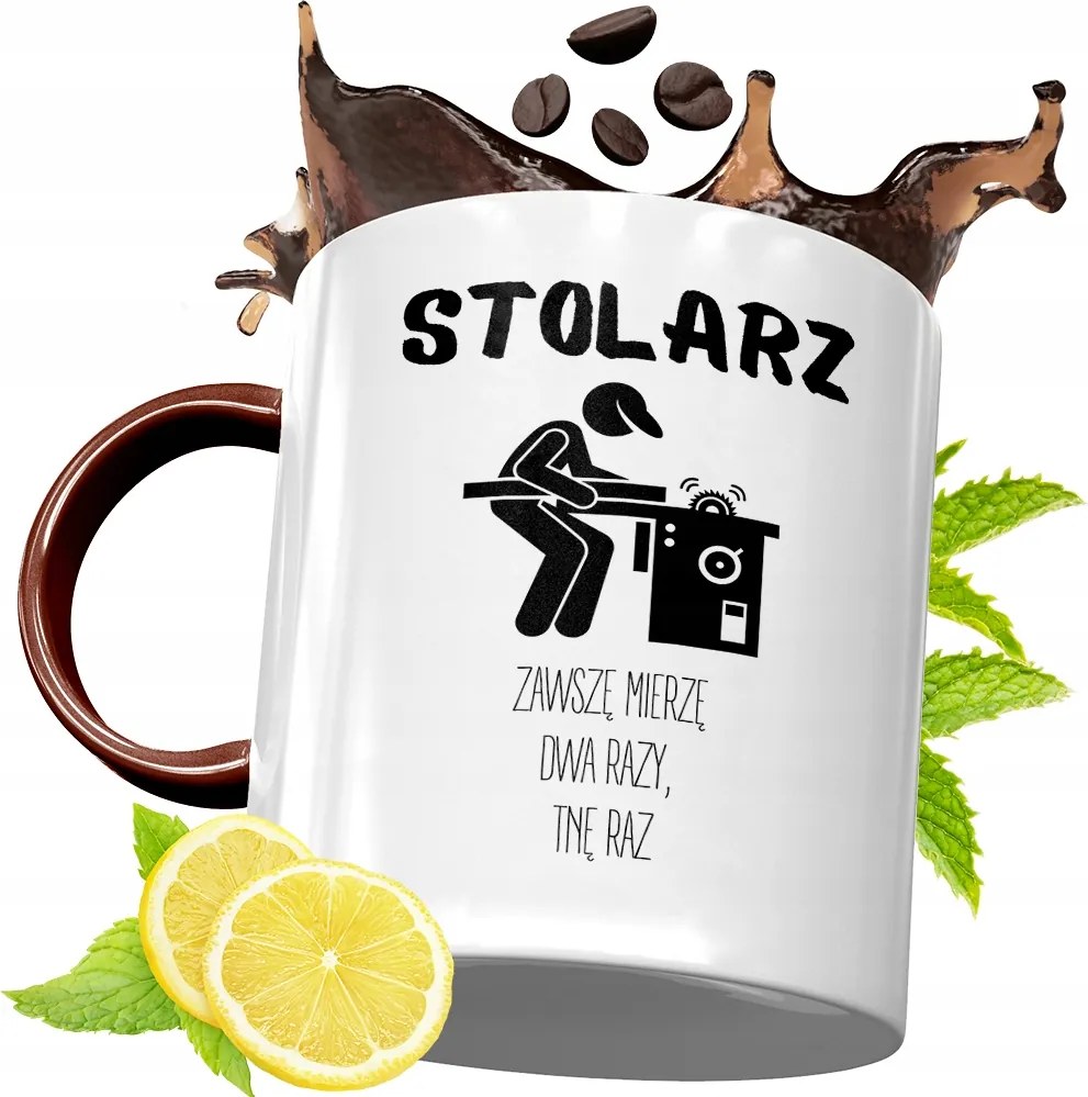 Bordó Bögre Asztalosnak Születésnapra Ajándék fényképes nyomattal