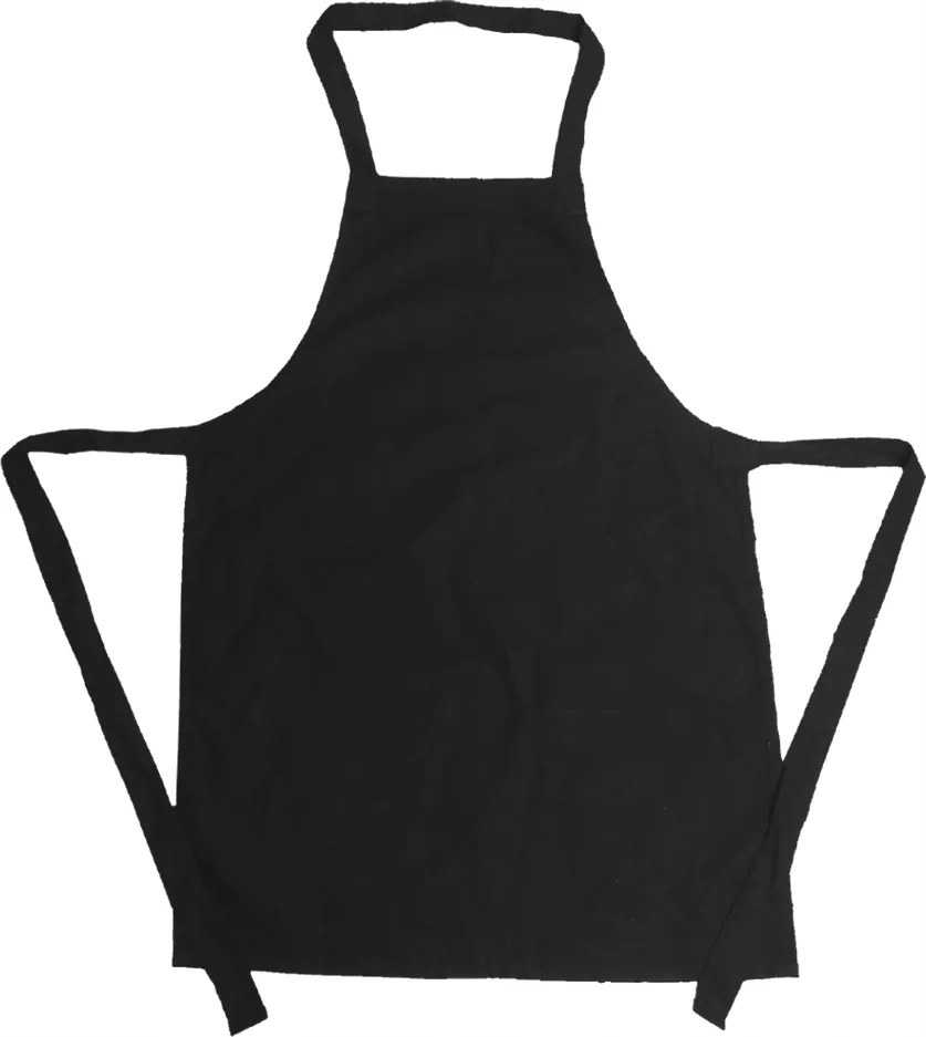 Konyhai kötény pamut konyhai védő fekete