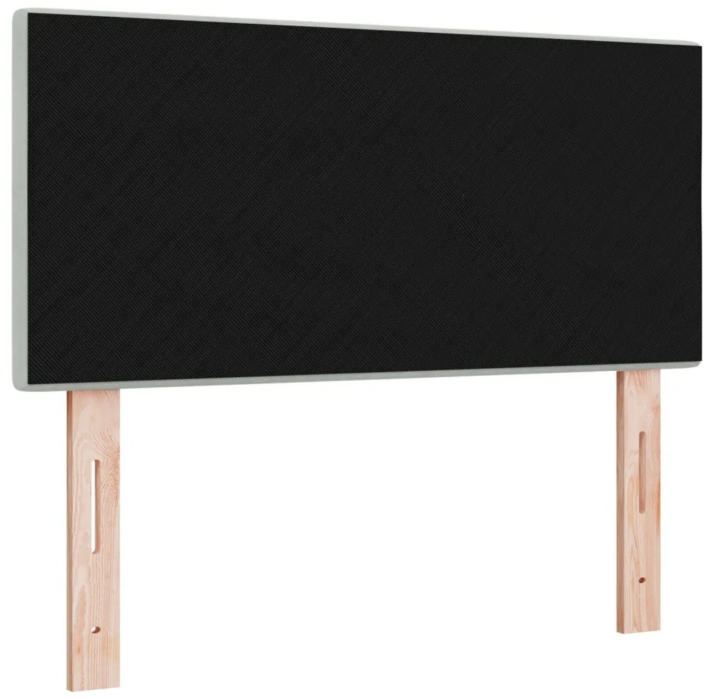Fejtámla Gombos Tűzött Világosszürke 100 cm Párna