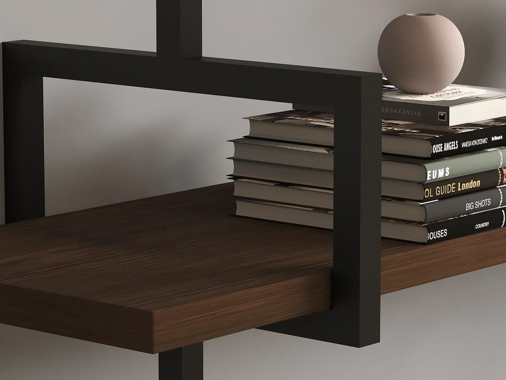 Fali polc Uras - Walnut