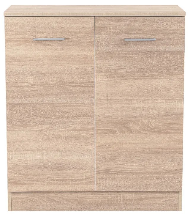 Miami komód 2 ajtós 80x92 cm sonoma tölgy-sonoma tölgy