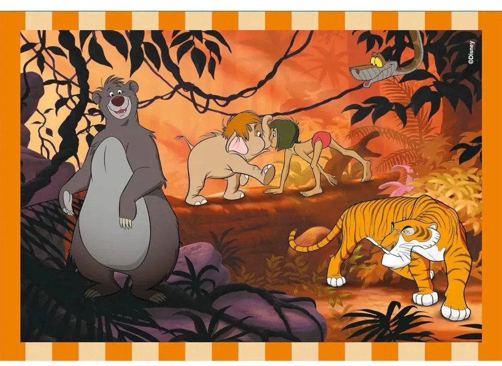 Disney Classics 4 az 1-ben puzzle Clementoni