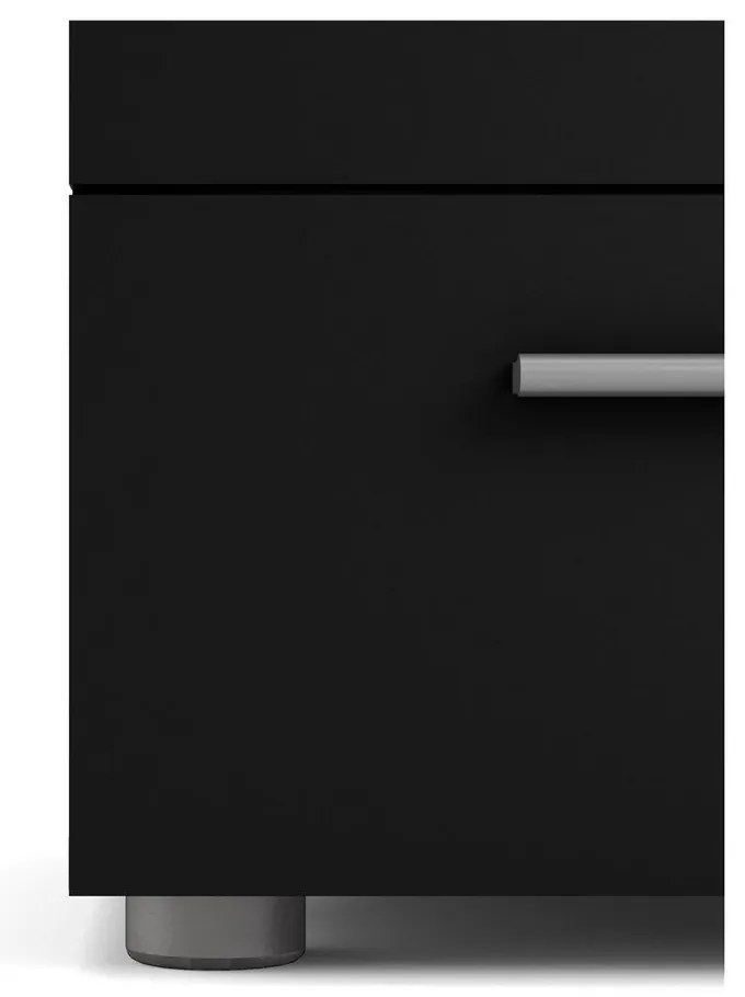 Fekete éjjeliszekrény Pepe - Tvilum