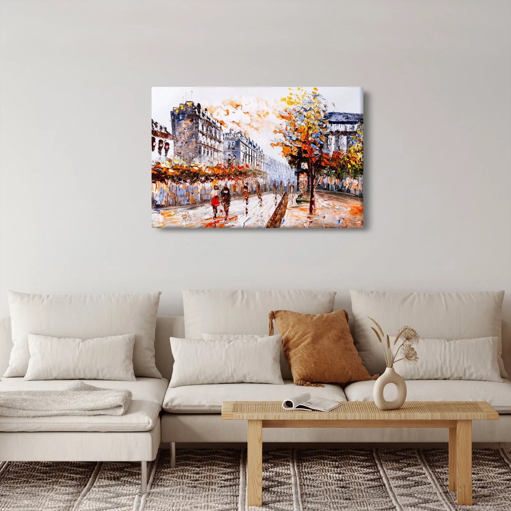 Kép - Városi élet (90x60 cm)