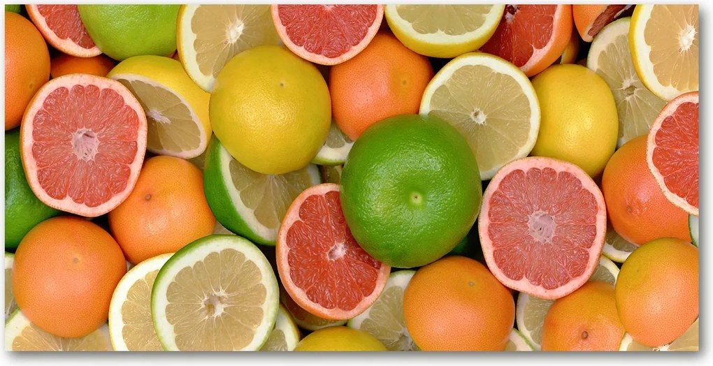 Fotótapéta üvegfalra Citrusfélék 140x70