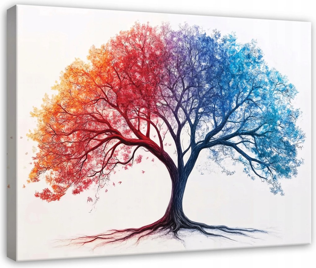 Vászonkép Az Élet Fája Absztrakt Hálószoba Nappali Konyha Vászonkép 120x80