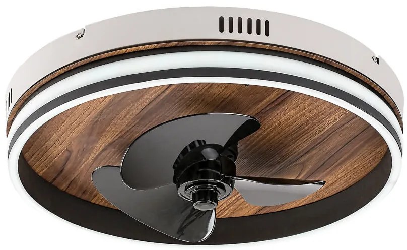 Rábalux FAUSTINE 71016 távirányítós, ventilátoros mennyezeti lámpa, 30W LED, 3000-6500K, 1000 lm