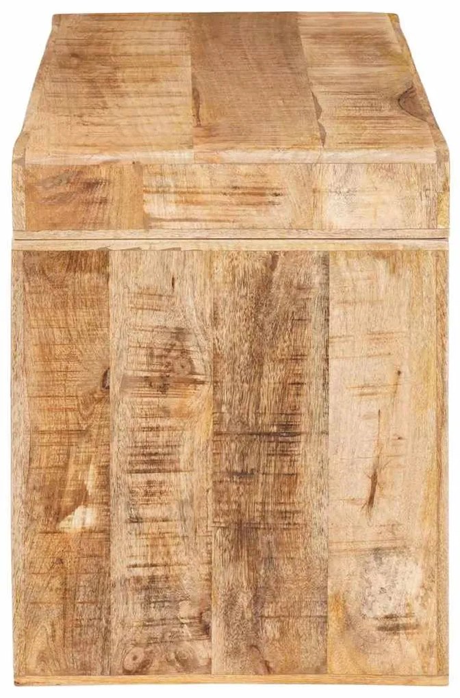 Végasztal Barna 60 x 35 x 45 cm tömör mangófa