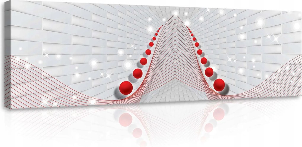 Vászonkép 145x45 Geometrikus Ritmus Vizuális elemek Belső stílusok 145x45