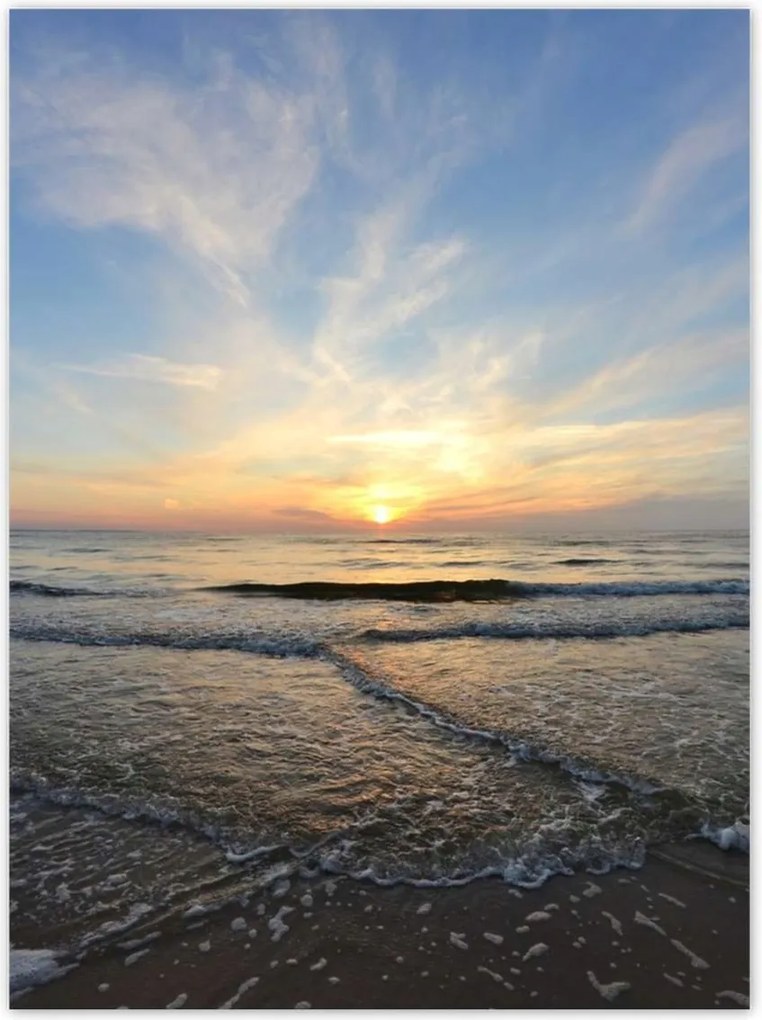 Poszterek 100x135 Naplemente a tengerparton