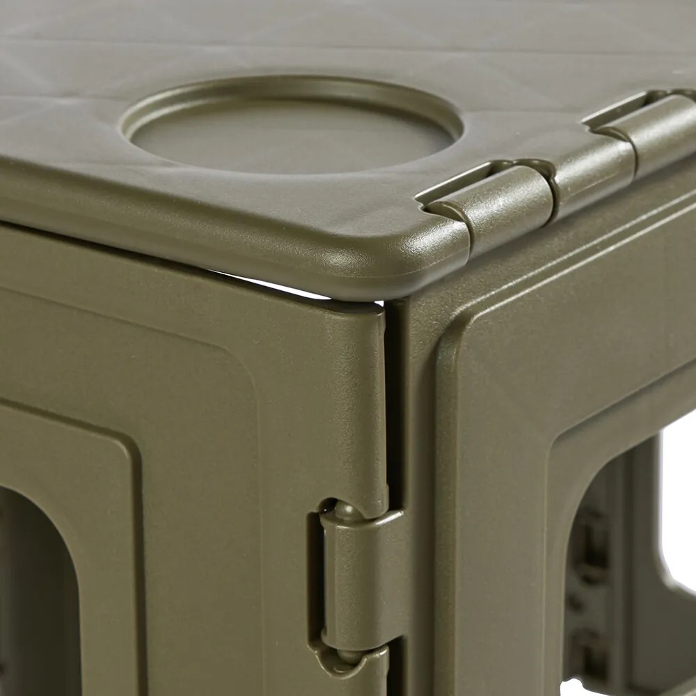 Keeeper Összecsukható kültéri asztal Timo M Olive, M