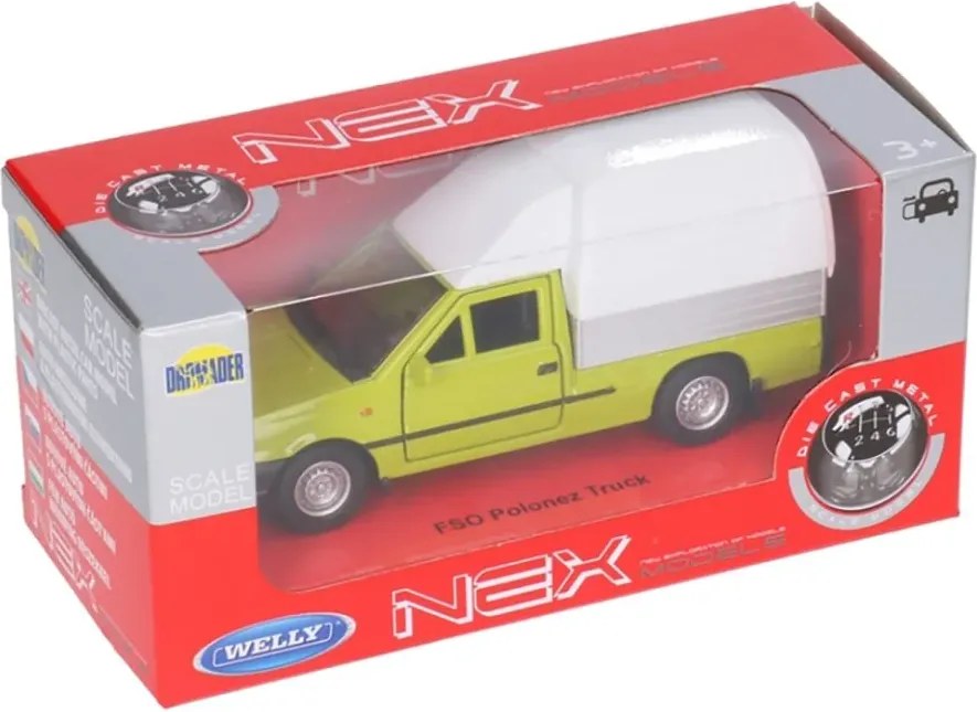 Welly Fém kisautó - FSO Polonez Truck, 1:34