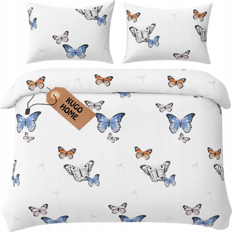 Ágyneműhuzat Garnitúra 220x200 2x Párnahuzat 70x80 Szatén Pamut Különböző Minták