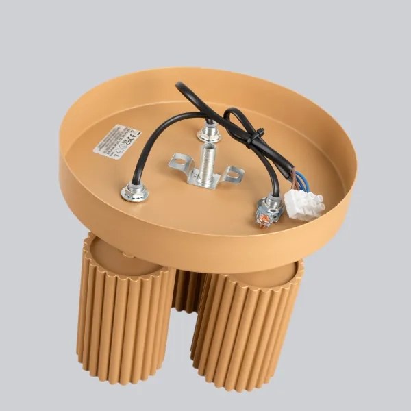 Sollux SL.1563 - Spotlámpa KARBON 3xGU10/10W/230V arany