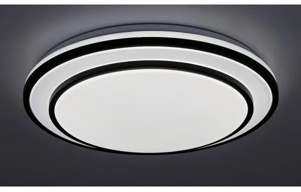 Rabalux 2130 - LED Dimmelhető mennyezeti lámpa LUPITA LED/40W/230V fekete + távirányító