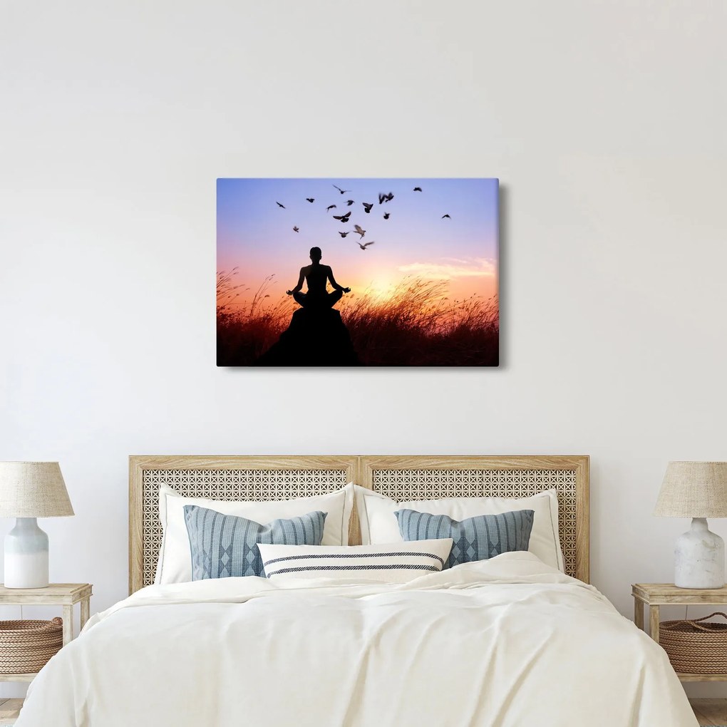 Kép - Meditáció (90x60 cm)