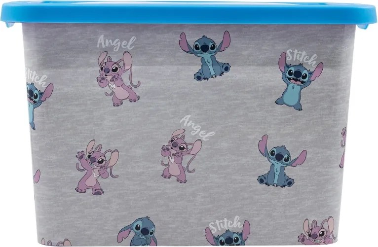 Disney Lilo és Stitch, A csillagkutya Angel műanyag tároló doboz 7 L