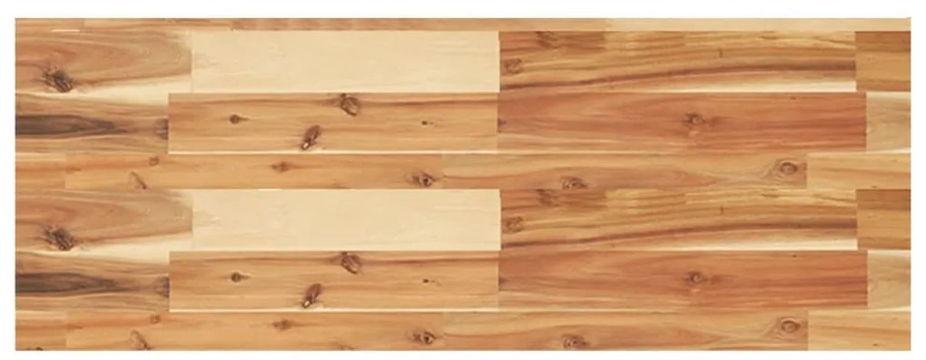 olajbevonatú tömör akácfa függőpolc 100 x 30 x 4 cm