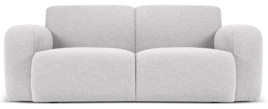 Világosszürke buklé kanapé 170 cm Molino – Micadoni Home