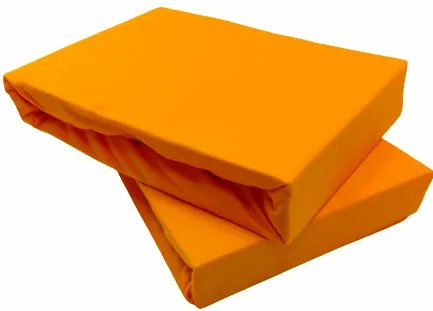 Ágynemű jersey narancssárga TiaHome - 200x200cm